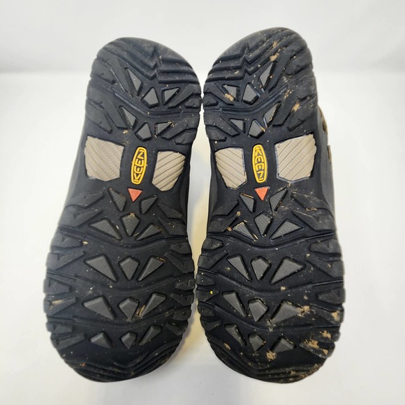 Keen Womens Targhee II Mid Hiking Boots Size 5 Olive Green Leather Waterproof - Picture 8 of 8